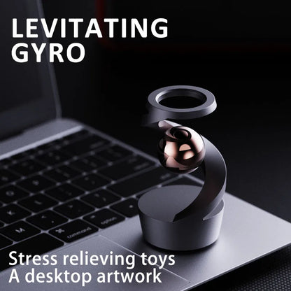 Suspended Spinning Top with Visual Effect Stress Relief Focus Tool Adults & Kids Suspended Gyroscope Fidget Spinner Fidget Toy